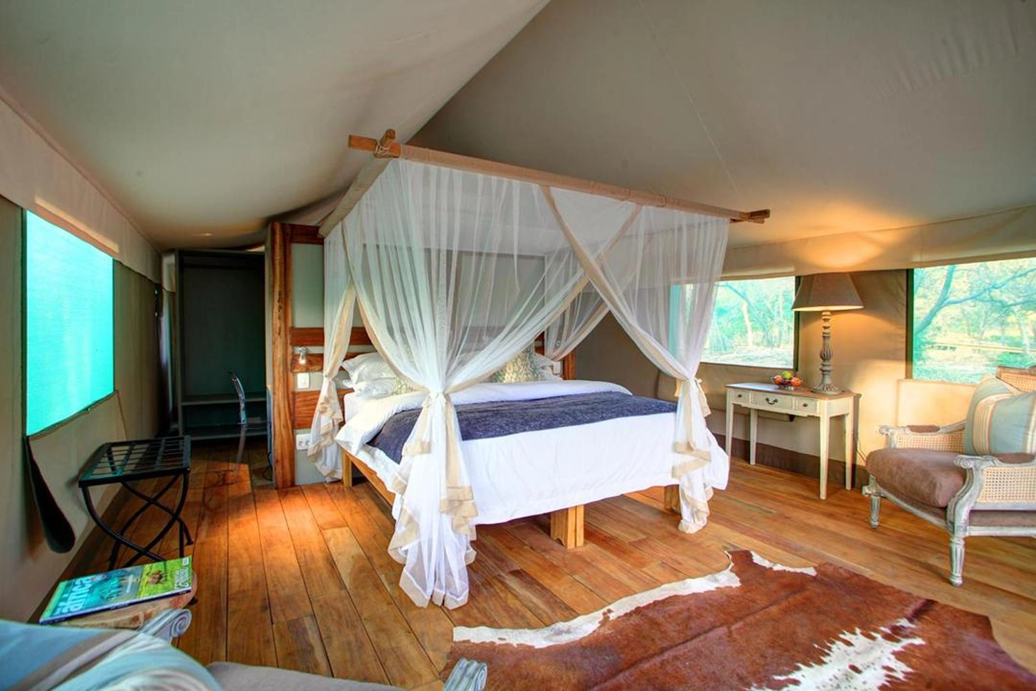 Gambia​ View Tours - Tourism services - Fathala lounge Bedroom with double bed